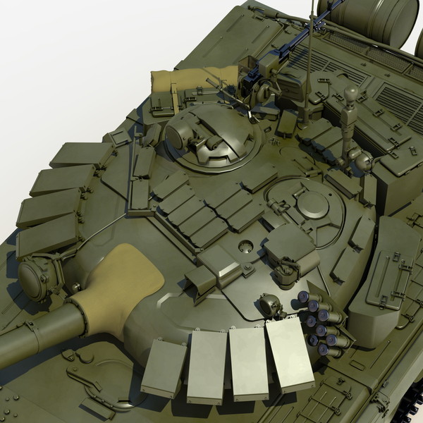 russian soviet battle tank 3d max - Russian Soviet Battle Tank T-90M Vladimir... by dimosbarbos